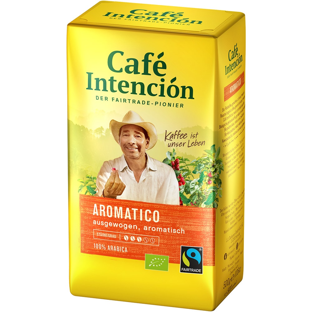 Cafea macinata J.J. DARBOVEN Cafe Intencion, 500g