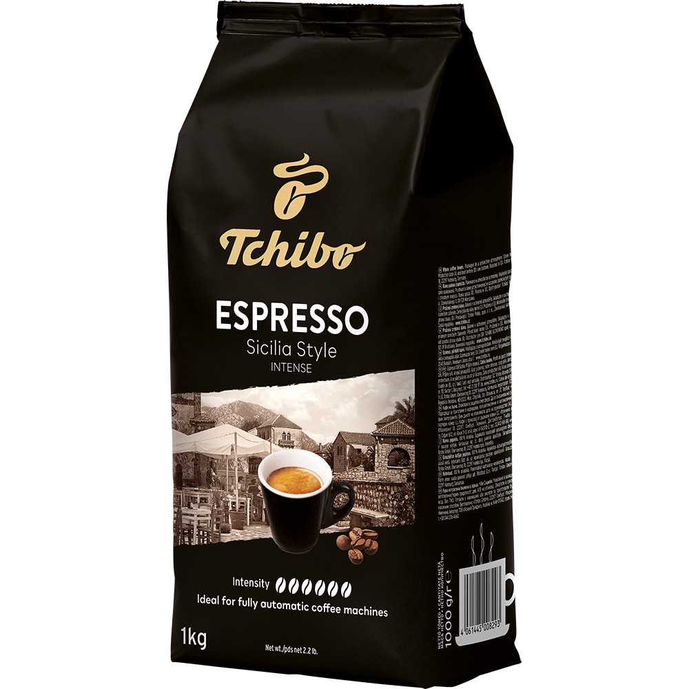 Cafea boabe TCHIBO Expresso Sicilia Style, 1000g
