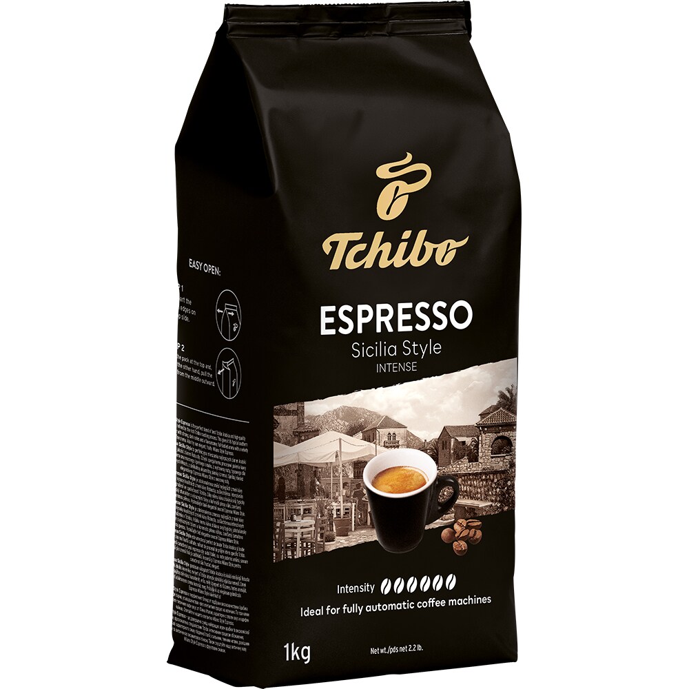 Cafea boabe TCHIBO Expresso Sicilia Style, 1000g