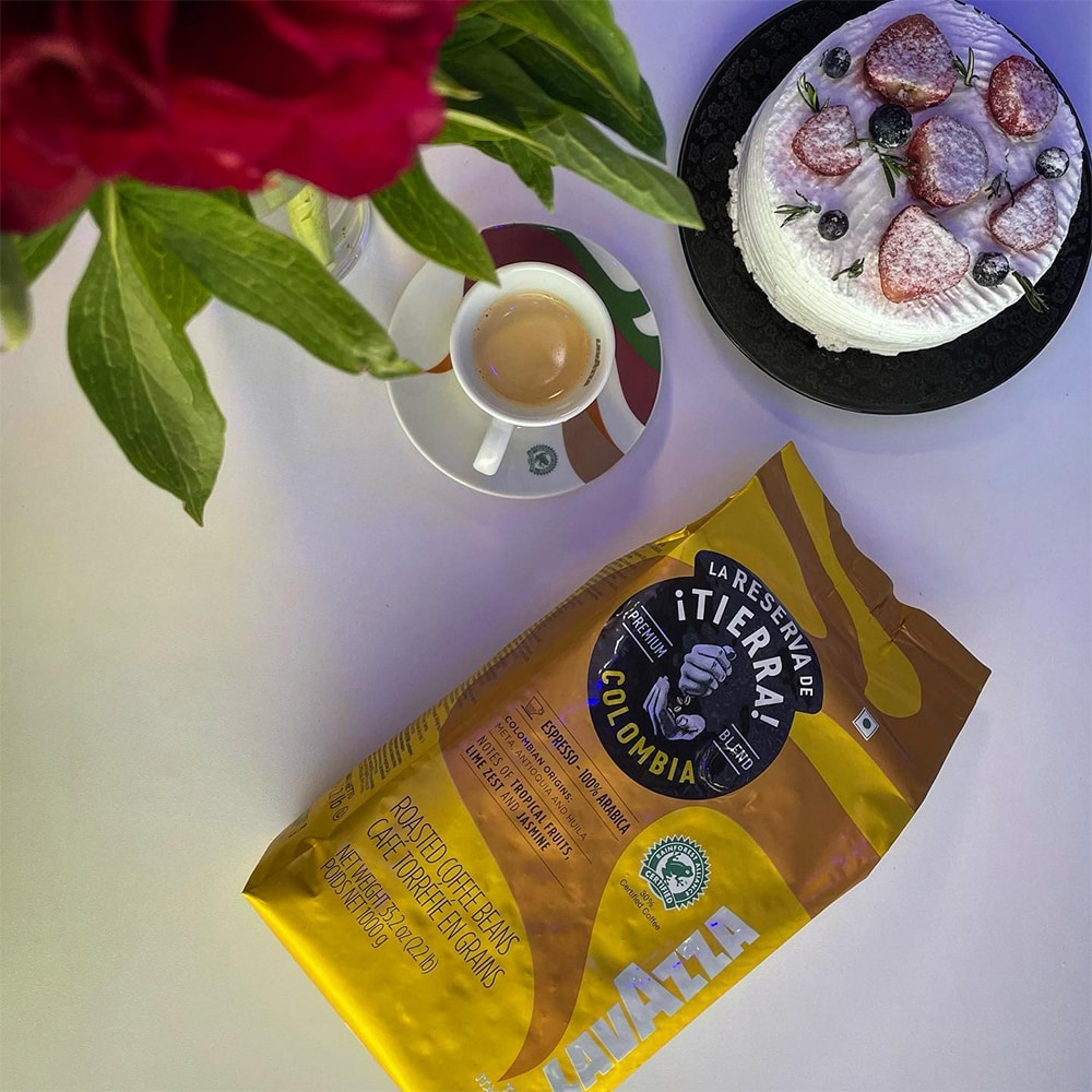 Cafea boabe LAVAZZA Tierra Colombia, 1000g