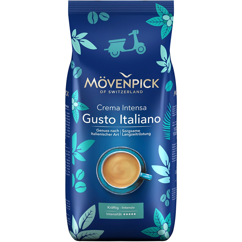 Cafea boabe MOVENPICK Gusto Italiano, 1000g