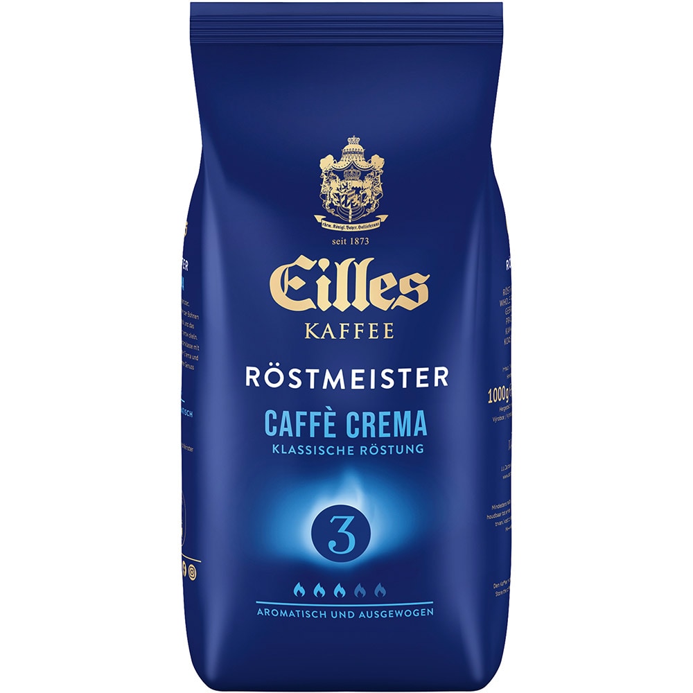 Cafea boabe EILLES Caffe Crema, 1000g