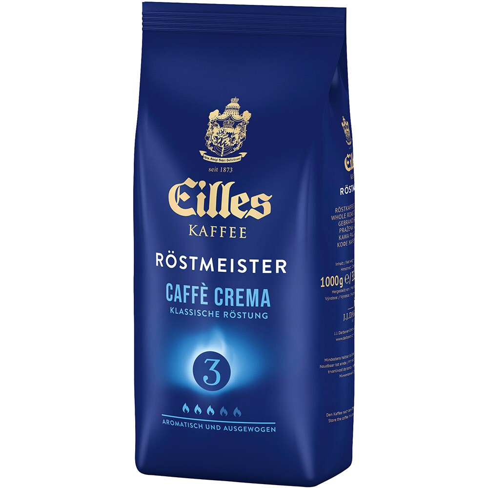 Cafea boabe EILLES Caffe Crema, 1000g