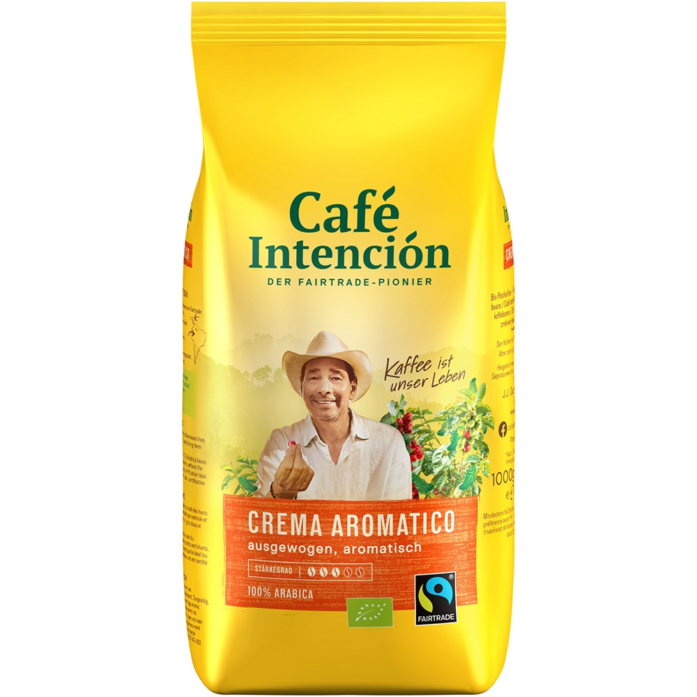 Cafea boabe J.J. DARBOVEN Cafe Intencion, 1000g