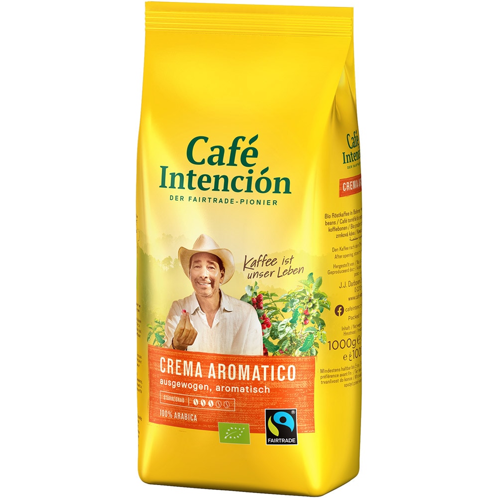 Cafea boabe J.J. DARBOVEN Cafe Intencion, 1000g