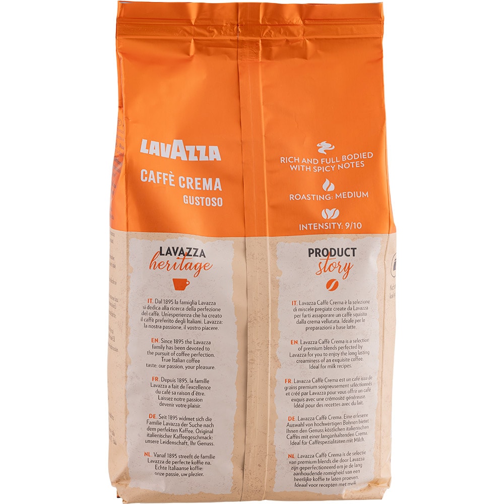 Cafea boabe LAVAZZA Crema Gustoso, 1000g