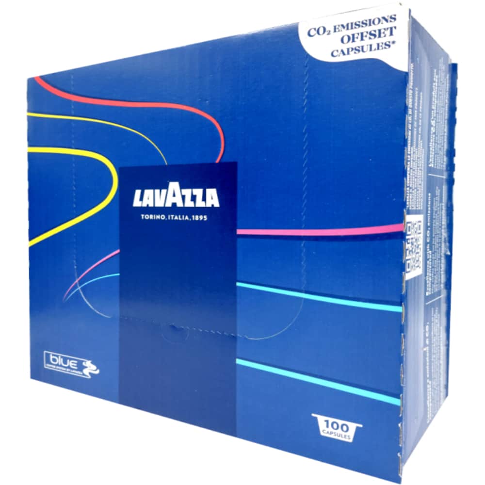 Capsule cafea LAVAZZA Decaffeinato, compatibile Lavazza Blue, 100 capsule, 800g