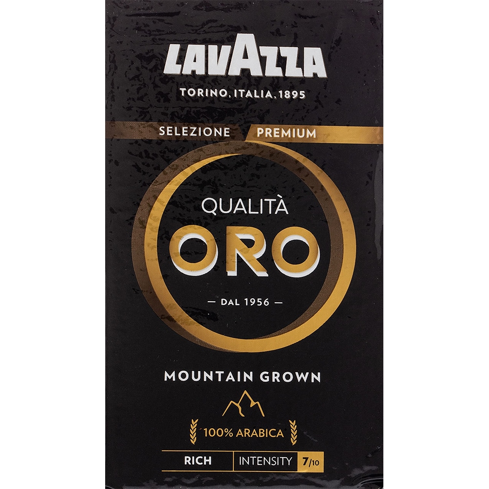 Cafea macinata LAVAZZA Qualita Oro Mountain Grown, 250g