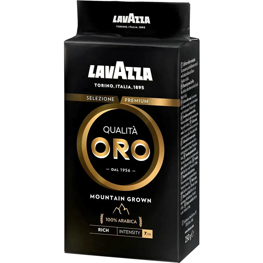 Cafea macinata LAVAZZA Qualita Oro Mountain Grown, 250g
