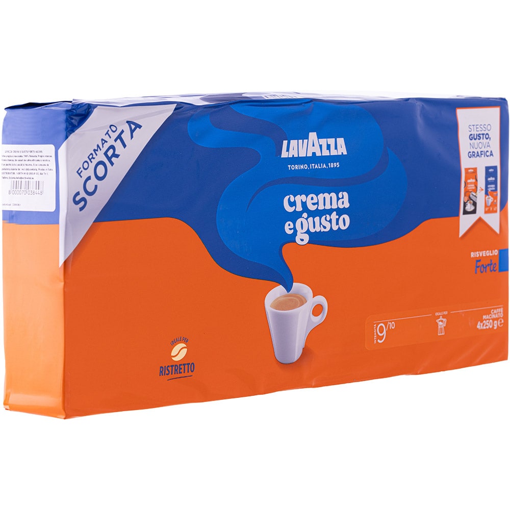 Cafea macinata LAVAZZA Cremate E Gusto For, 4 x 250g