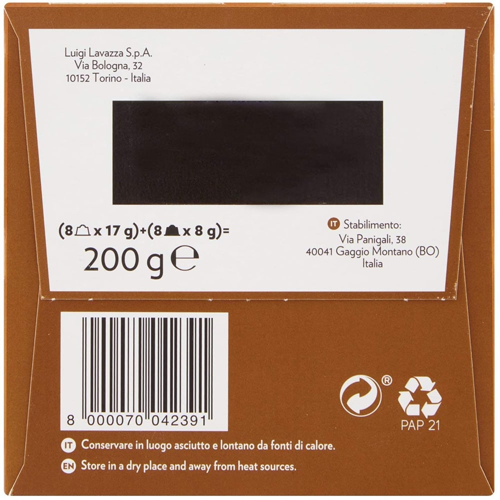 Capsule cafea LAVAZZA Cappuccino, compatibile Dolce Gusto, 16 capsule, 128g
