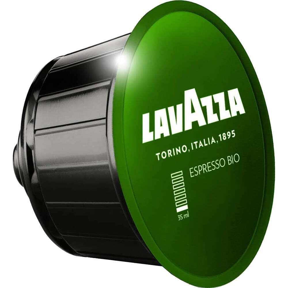Capsule cafea LAVAZZA Espresso Bio, compatibile Dolce Gusto, 16 capsule, 128g