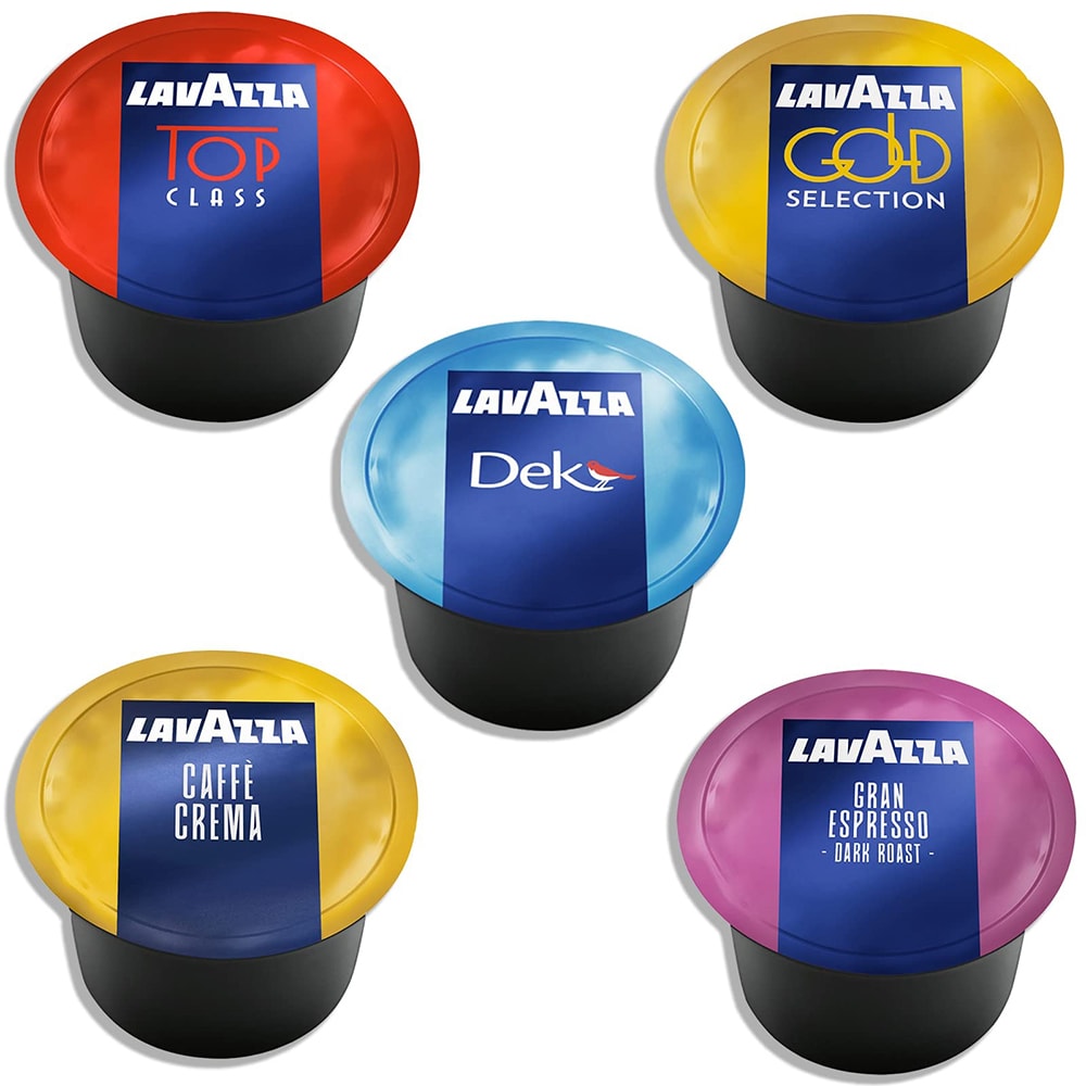 Capsule cafea LAVAZZA Grand Espresso Dark Rost, compatibile Lavazza Blue, 100 capsule, 800g