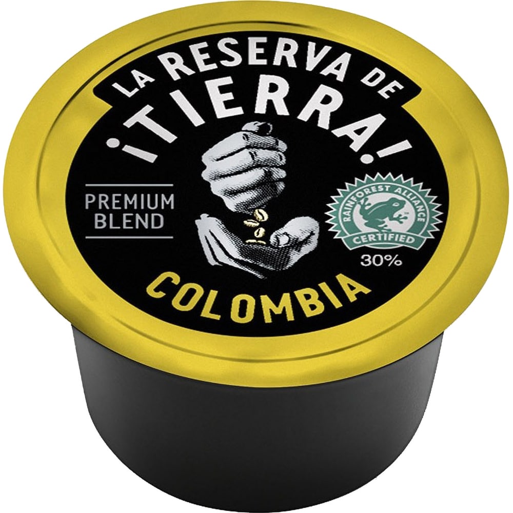 Capsule cafea LAVAZZA Tierra Columbia, compatibile Lavazza Blue, 100 capsule, 800g