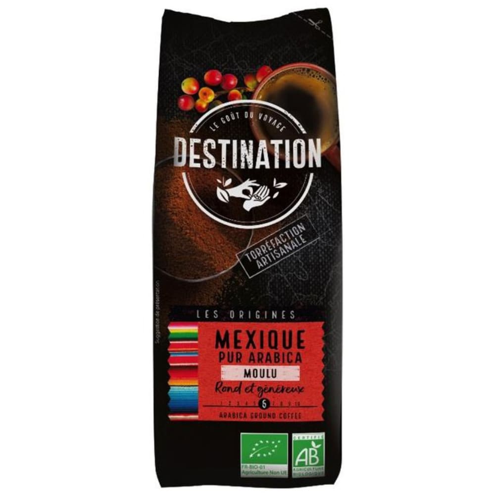 Cafea macinata DESTINATION Mexic Eco, 250g