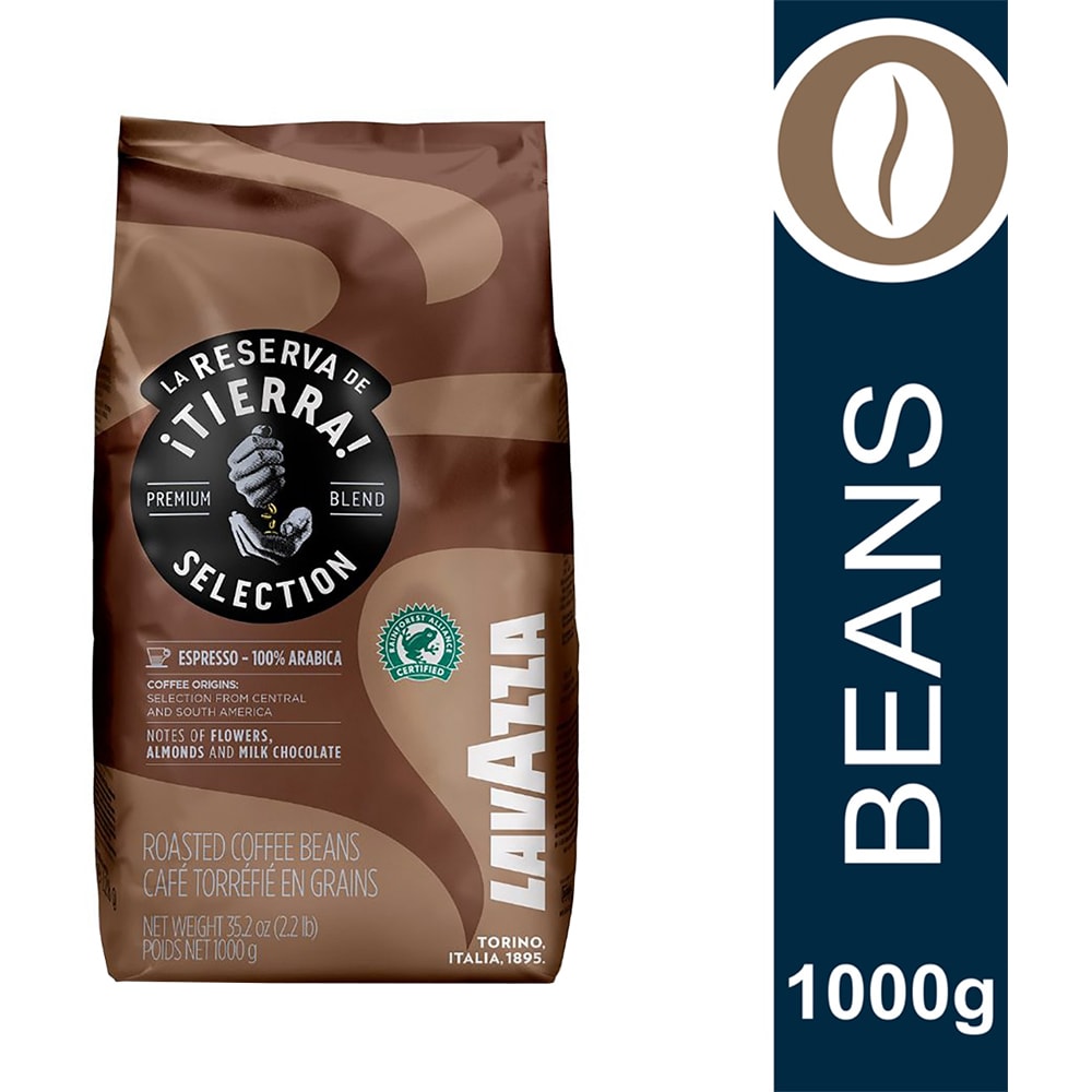 Cafea boabe LAVAZZA Tierra Selection, 1000g