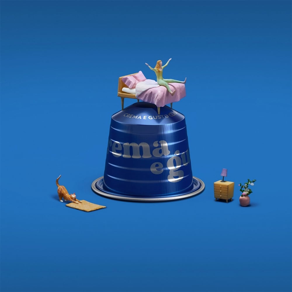 Capsule cafea LAVAZZA Crema e Gusto, compatibile Nespresso, 10 capsule, 57g