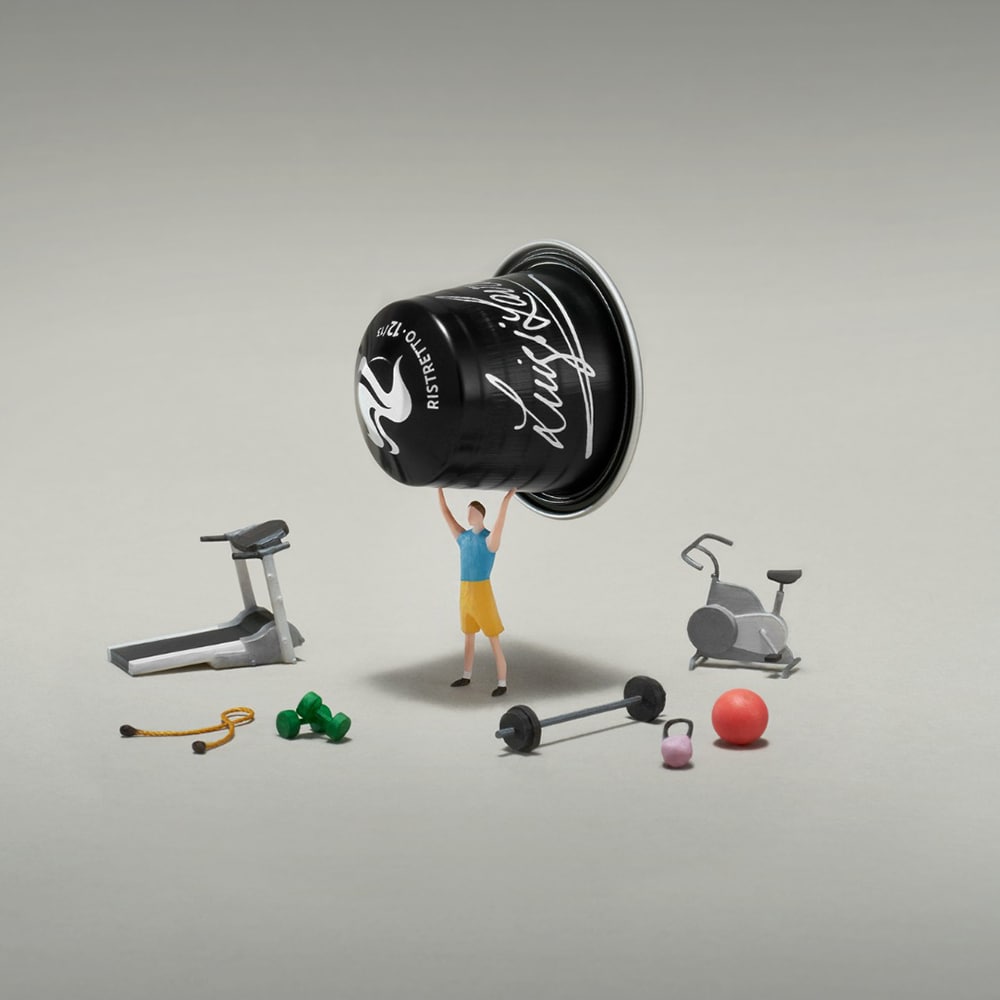 Capsule cafea LAVAZZA Espresso Maestro Ristretto, compatibile Nespresso, 10 capsule, 57g