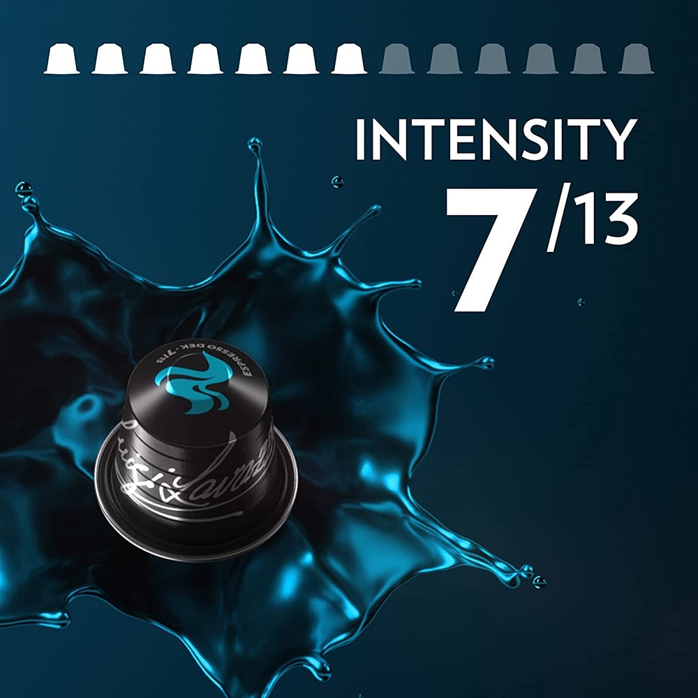 Capsule cafea LAVAZZA Espresso Maestro Decaffeinato, compatibile Nespresso, 10 capsule, 57g