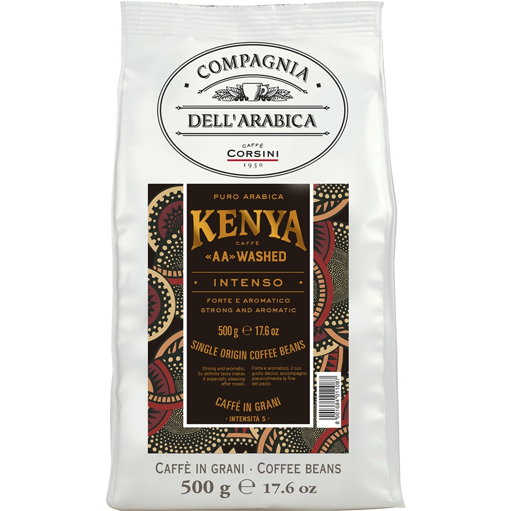 Cafea boabe COMPAGNIA DELL'ARABICA Kenya, 500g