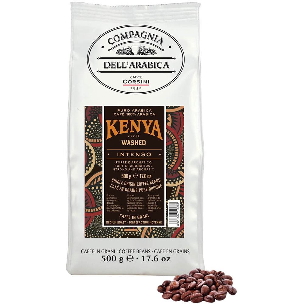 Cafea boabe COMPAGNIA DELL'ARABICA Kenya, 500g