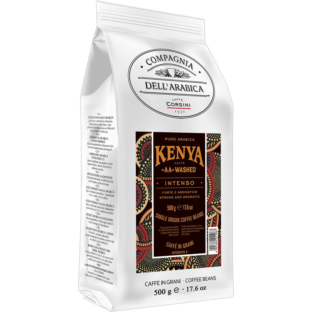 Cafea boabe COMPAGNIA DELL'ARABICA Kenya, 500g
