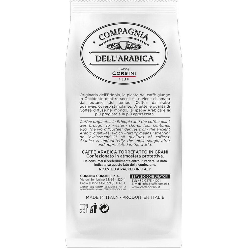 Cafea boabe COMPAGNIA DELL'ARABICA Kenya, 500g