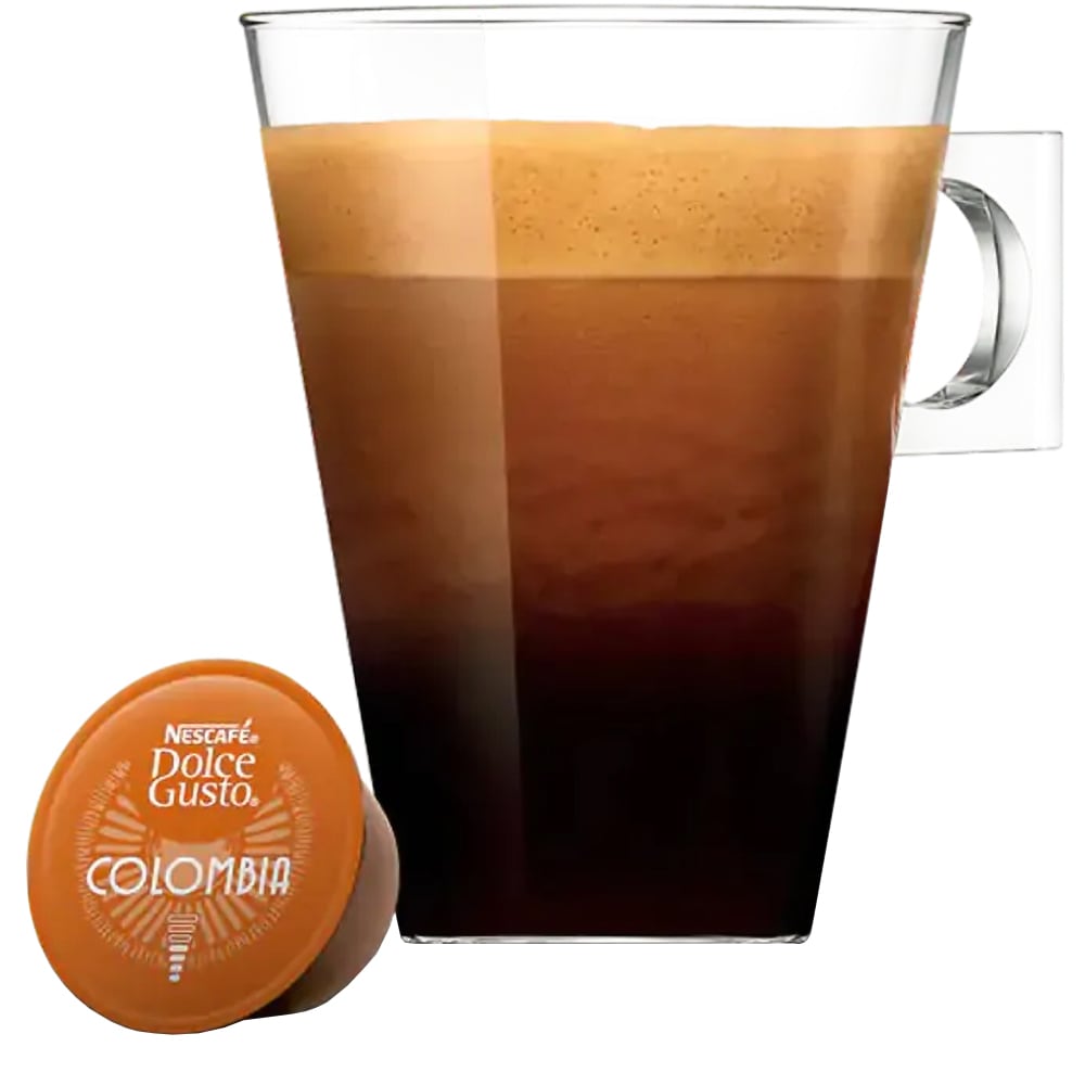 Capsule cafea NESCAFE Lungo Columbia BIO, compatibile Dolce Gusto, 12 capsule, 84g