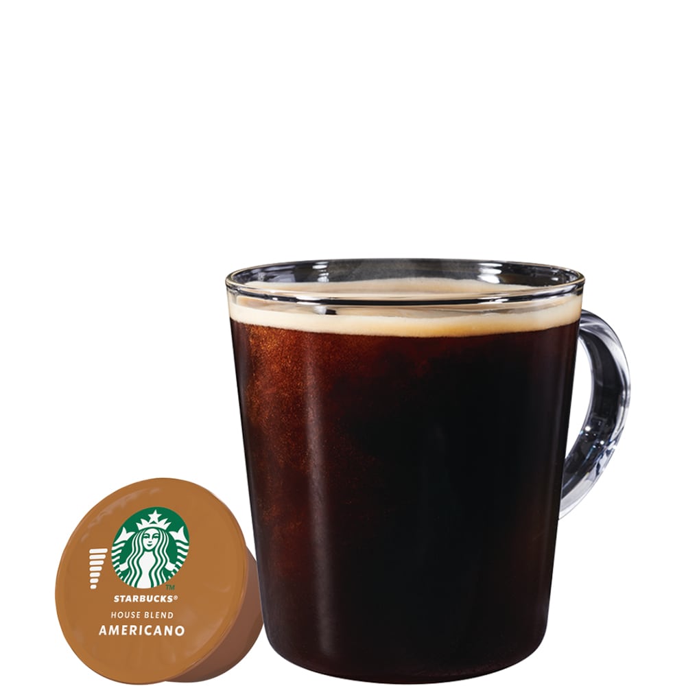 Capsule cafea STARBUCKS Americano House Blend, compatibile Dolce Gusto, 12 capsule, 102g