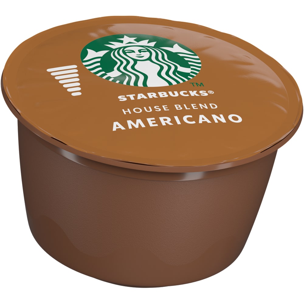 Capsule cafea STARBUCKS Americano House Blend, compatibile Dolce Gusto, 12 capsule, 102g