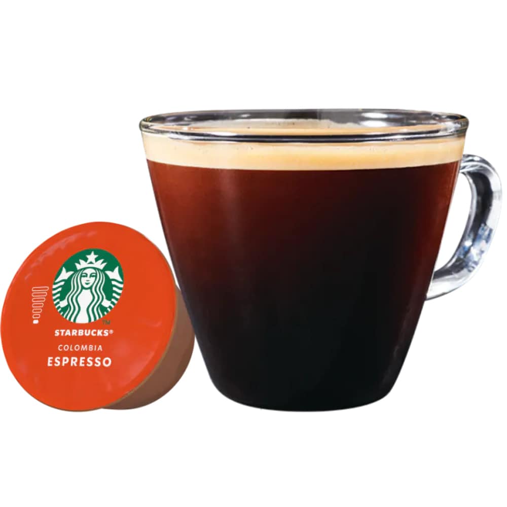 Capsule cafea STARBUCKS Espresso Single-Origin Colombia, compatibile Dolce Gusto, 12 capsule, 66g