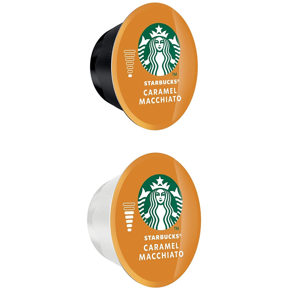 Capsule cafea STARBUCKS Caramel Macchiato, compatibile Dolce Gusto, 12 capsule, 127.8g