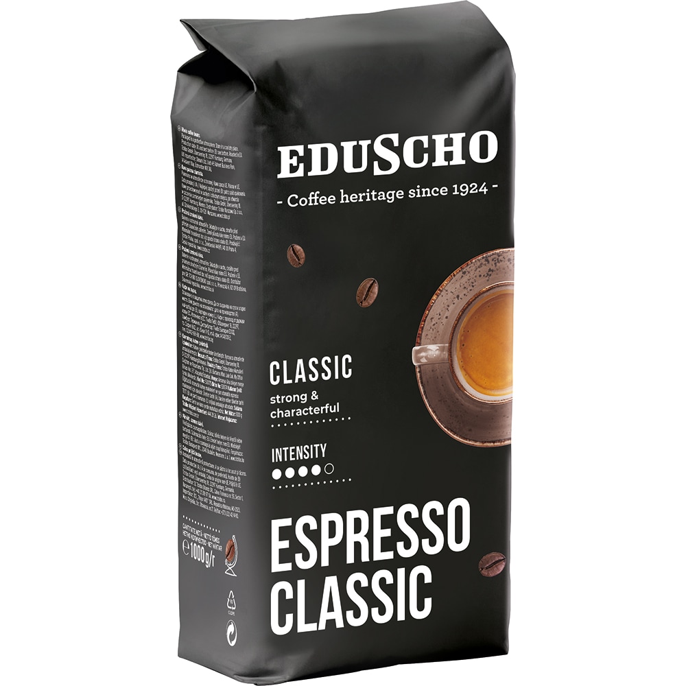 Cafea boabe EDUSCHO Espresso Classic, 1000g