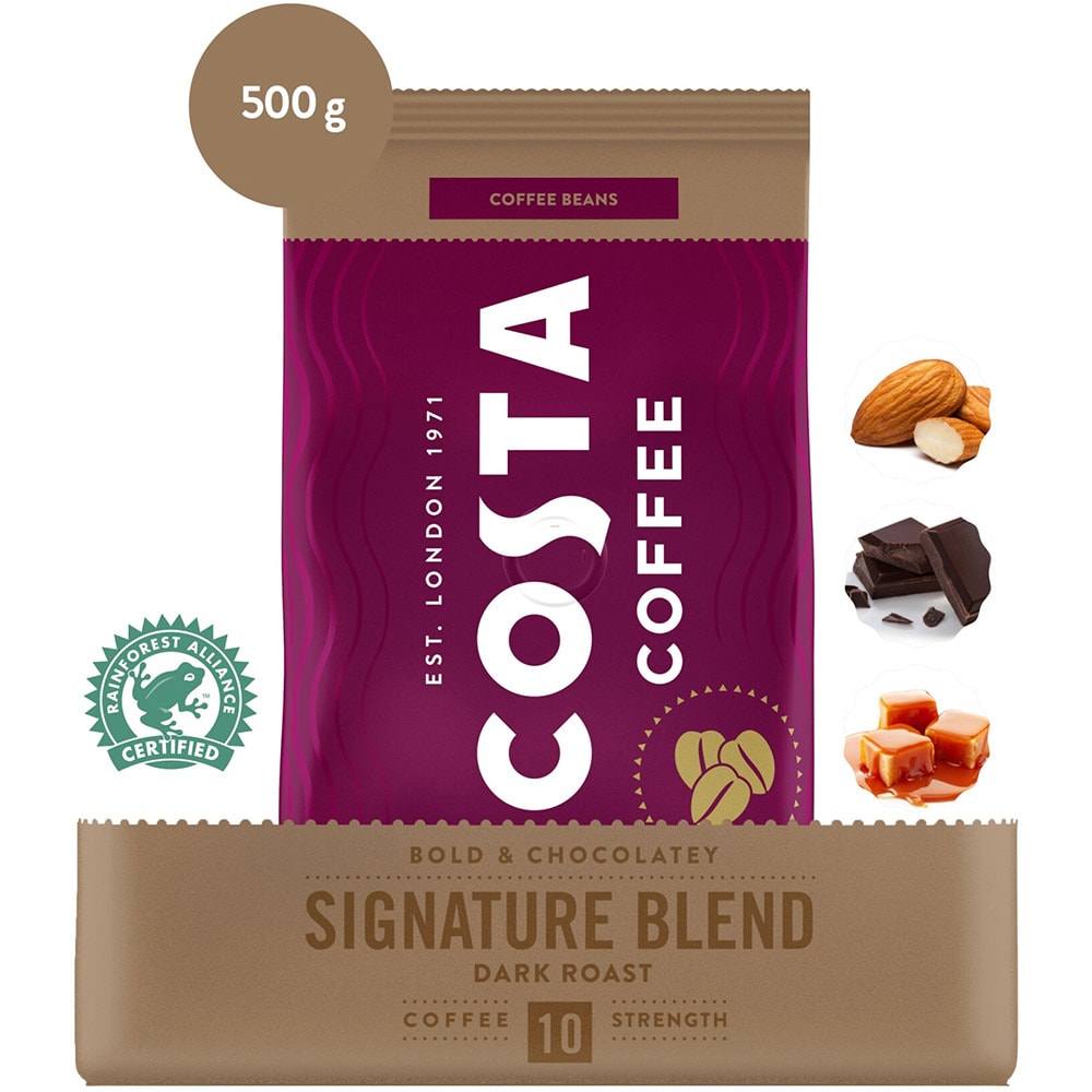 Cafea boabe COSTA COFFEE Signature Blend Dark, 500g