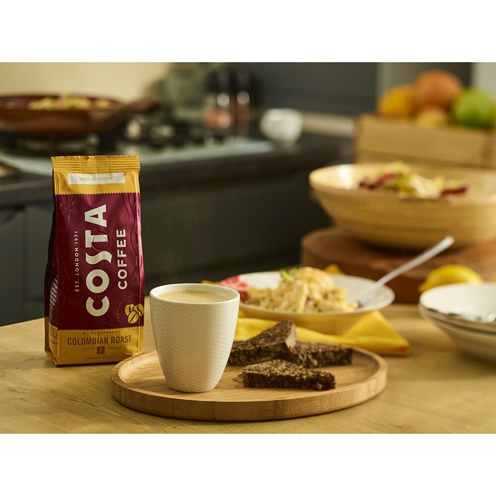 Cafea macinata COSTA COFFEE Colombian Roast, 200g
