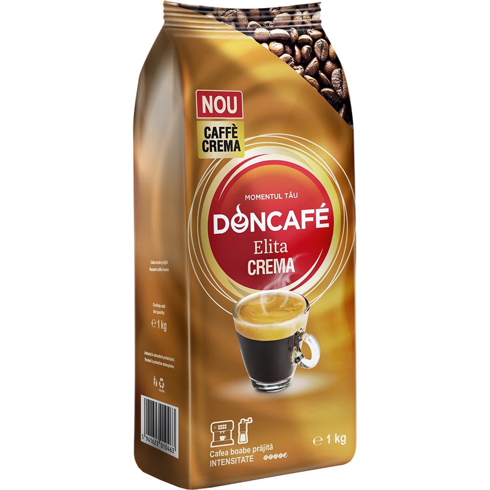 Cafea boabe DONCAFE Elita Crema, 1000g