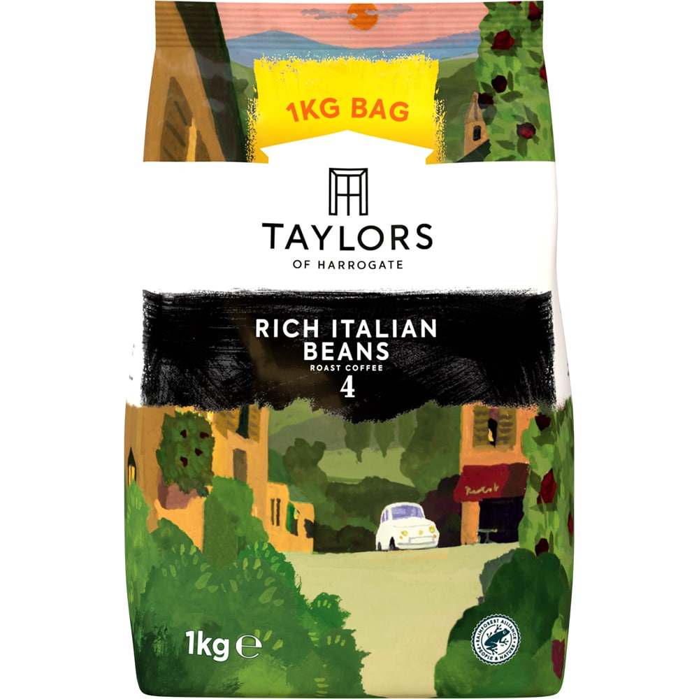 Cafea boabe TAYLORS OF HARROGATE Rich Italian, 1000g