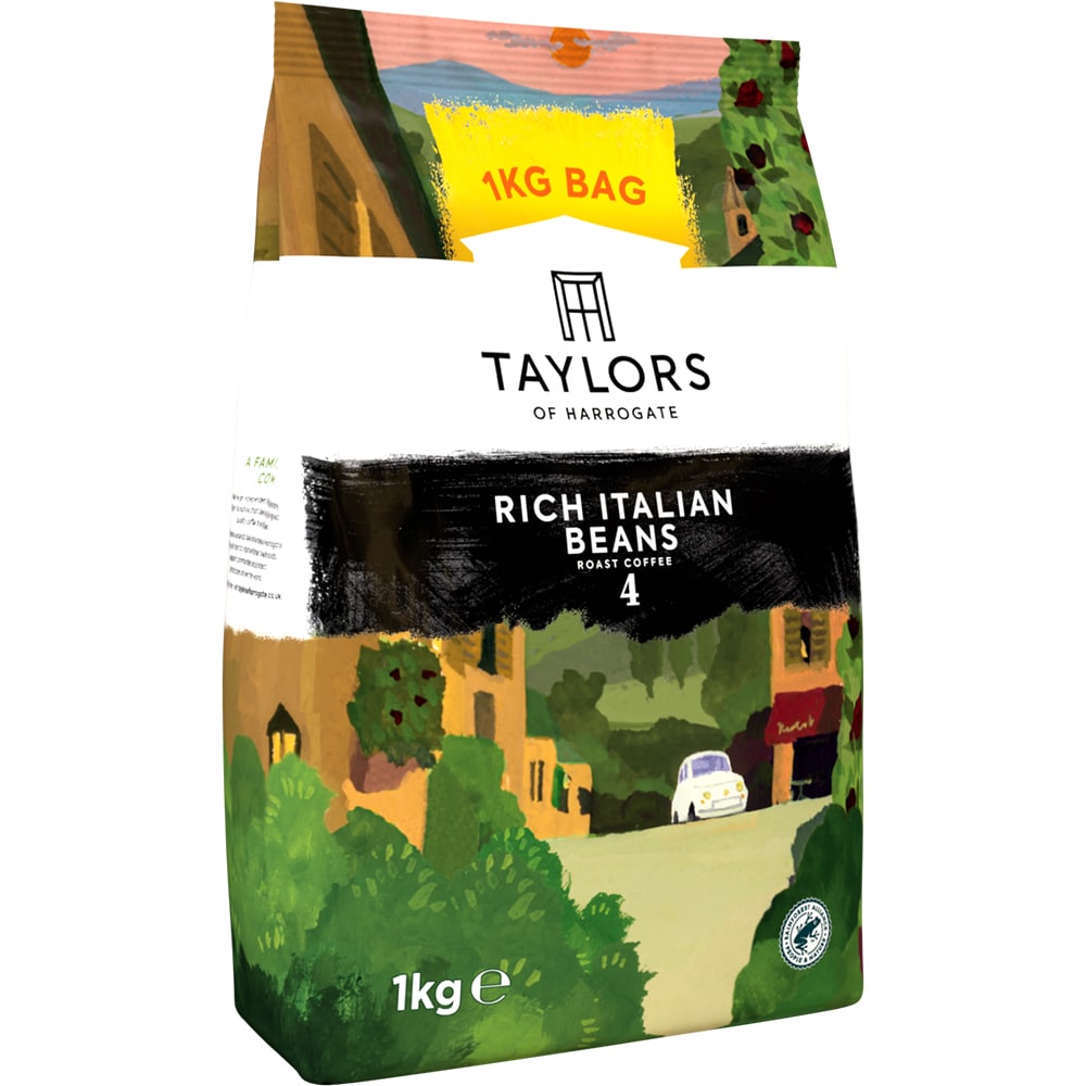 Cafea boabe TAYLORS OF HARROGATE Rich Italian, 1000g