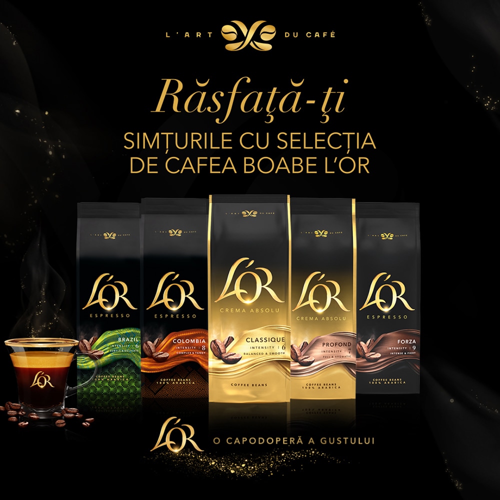 Cafea boabe L'OR Origins Brazilia, 500g