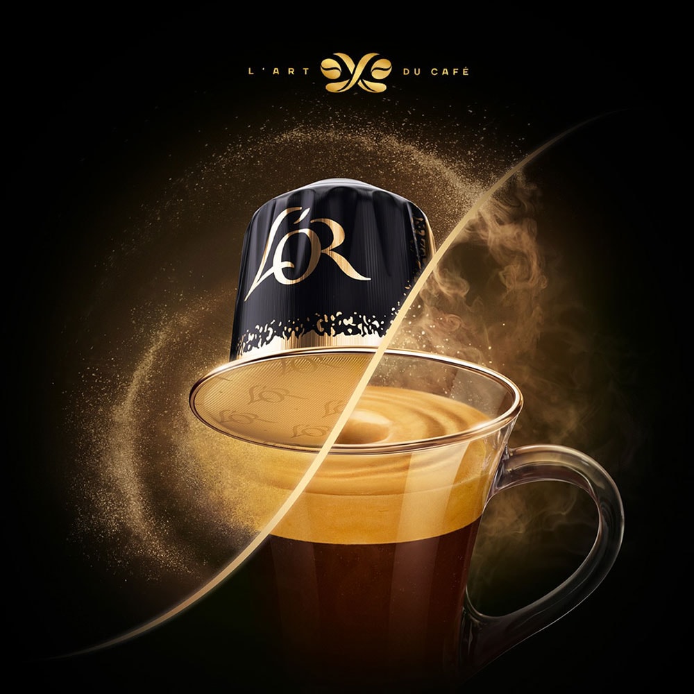 Capsule cafea L'OR Espresso Guatemala, compatibile Nespresso, 10 capsule, 52g