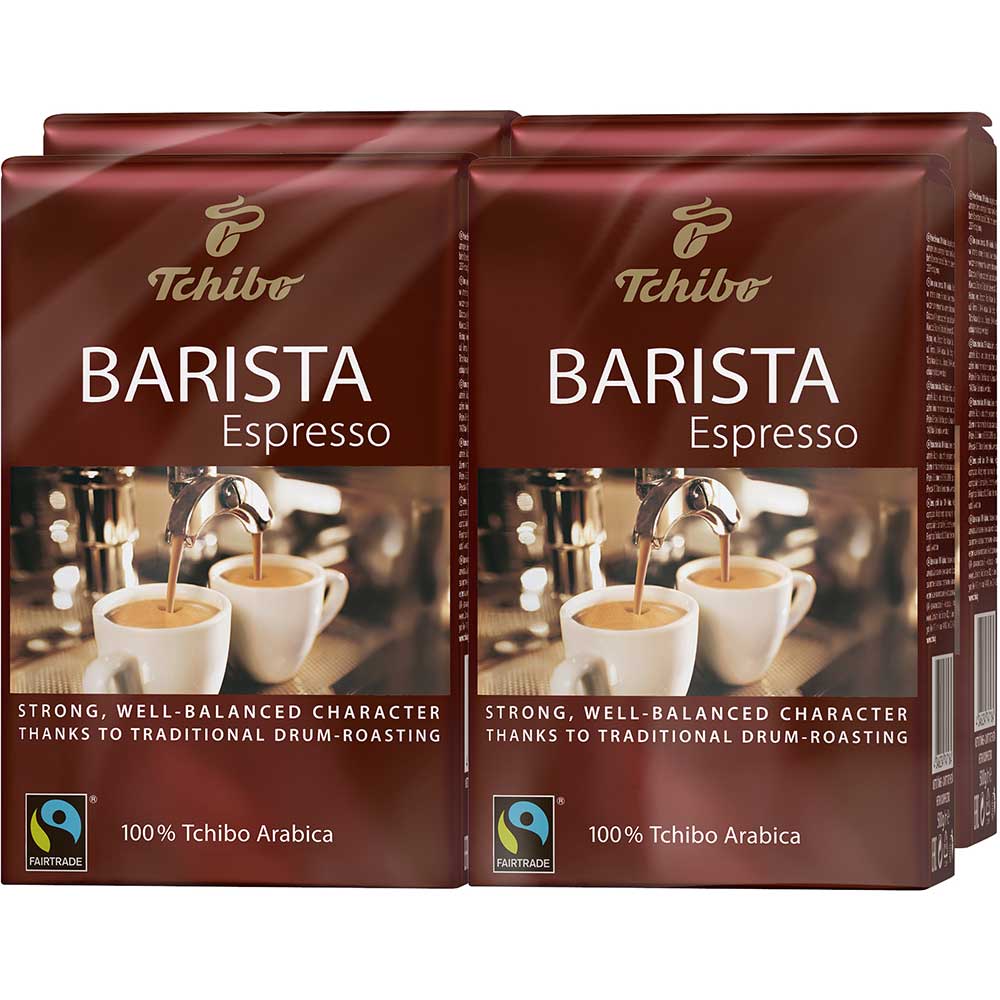 Pachet cafea boabe TCHIBO Barista Espresso 514321, 4 x 500g