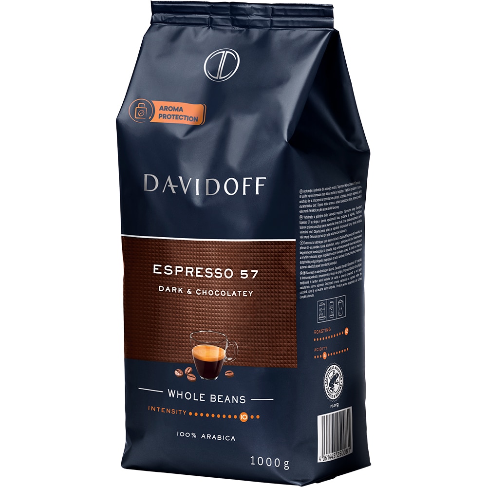 Cafea boabe DAVIDOFF Espresso 57, 1000g