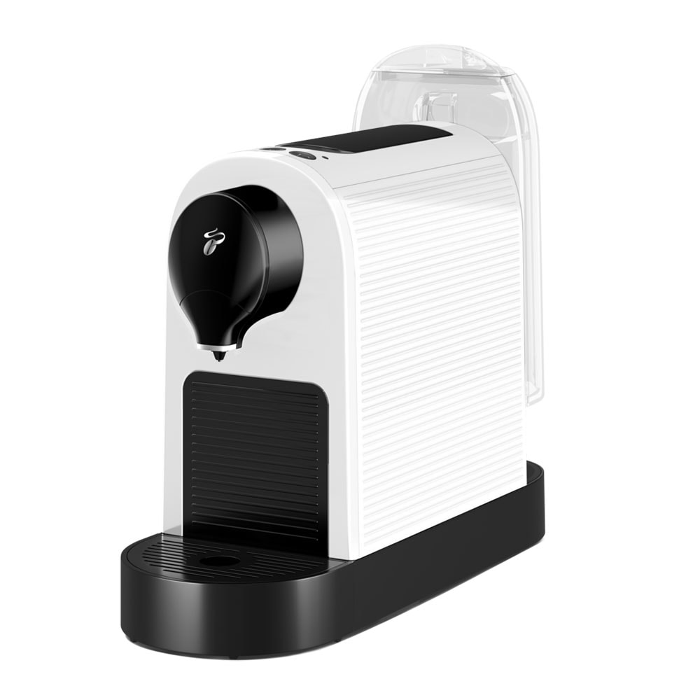 Pachet espressor capsule TCHIBO Cafissimo Pure+ 534453 + 60 capsule, 0.8l, 1250W, 15 bar, alb