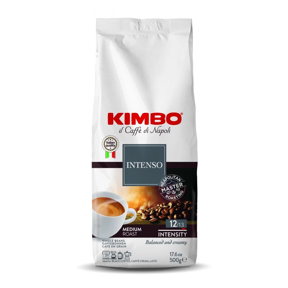 Cafea boabe KIMBO Intenso, 500g