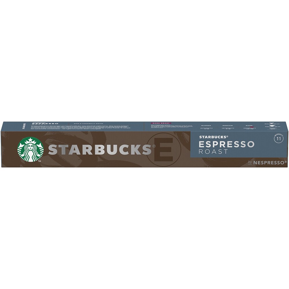 Capsule cafea STARBUCKS Espresso Roast, compatibile Nespresso, 10 capsule, 57g