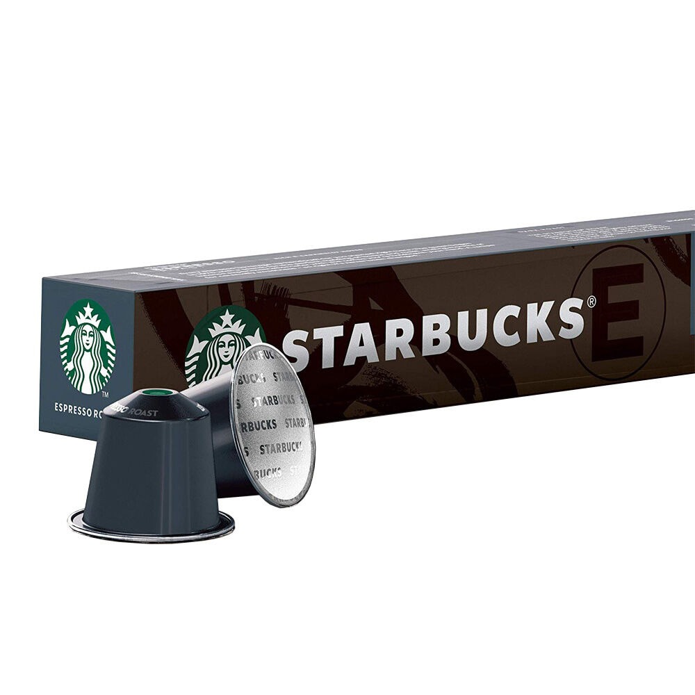 Capsule cafea STARBUCKS Espresso Roast, compatibile Nespresso, 10 capsule, 57g