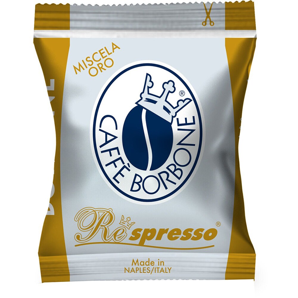 Capsule cafea BORBONE Respresso Oro, compatibile Nespresso, 100 capsule, 500g