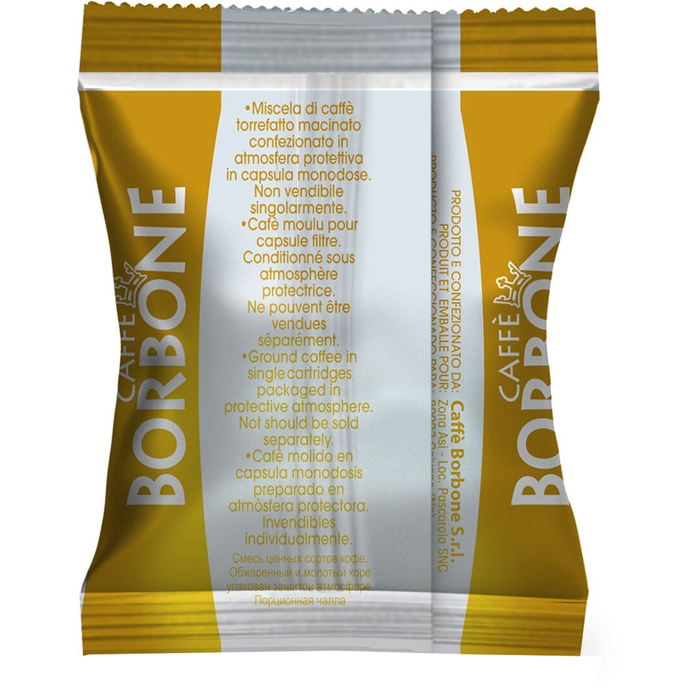 Capsule cafea BORBONE Respresso Oro, compatibile Nespresso, 100 capsule, 500g