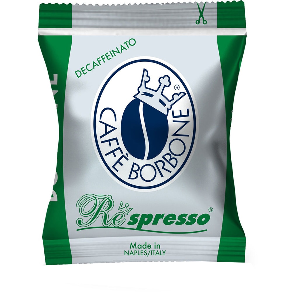 Capsule cafea BORBONE Respresso Decafeinizata, compatibile Nespresso, 50 capsule, 250g