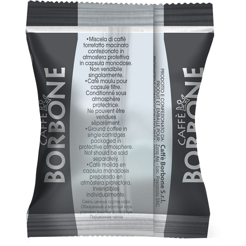 Capsule cafea BORBONE Respresso Nero, compatibile Nespresso, 50 capsule, 250g